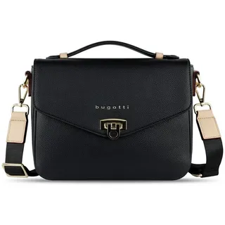 Bugatti Umhängetasche Ella Classic Bag Handtaschen Schwarz Damen