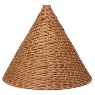 Ferm Living - Dou Rattan Lampenschirm, Ø 45 cm, natur
