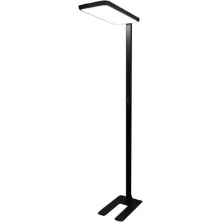 LUXULA LX700190 LED Büro-Stehleuchte schwarz