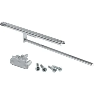 Gedotec Handtuchhalter | H6008 | Handtuchauszug 1-armig ausziehbar | 1 Stück | Geschirrtuchhalter Länge 465 mm in Chrom poliert | Bad & Küchen-Schrank Handtuchreling schwenkbar 90° | Made IN Germany