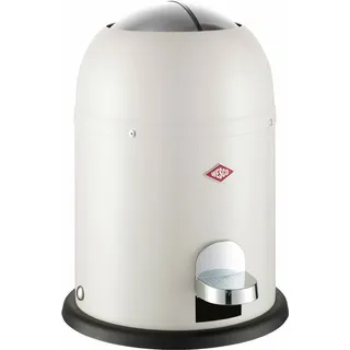 Wesco Mini Master Kosmetik-Treteimer, Abfalleimer, Mülleimer, Kosmetikeimer, Stahlblech, Sand Matt, 6 L, 180112-87 - Beige