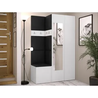 Mirjan24 Garderobenschrank Orion XXVI Schwarz