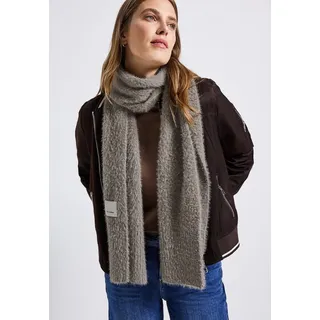 STREET ONE Schal, aus softem Materialmix braun