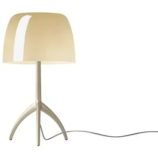 Tischleuchte Foscarini, Gold / Messing, für Wohnzimmer, Aluminium - 34.5