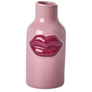 Rice Kleine Keramik Vase Lipstick in Pink Ø Gr.: onesize