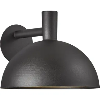 Nordlux Außenwandleuchte Metall 27,6 cm spritzwassergeschützt schwarz