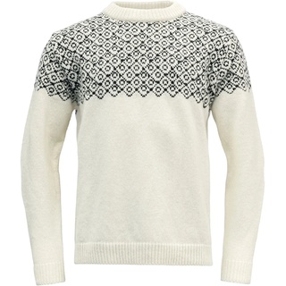 Devold Bjørnøya Wool Pullover (Größe L, weiss)