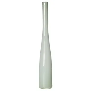 INNA-Glas Dekovase Glas Dekoflasche NASTASYA, weiß, 60cm, Ø10cm weiß
