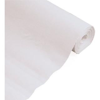 wisefood Tischdecke Papier Tischdecke - weiß 25mx100cm (1-tlg) weiß