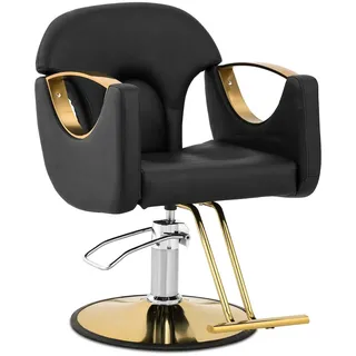Physa Friseurstuhl mit Fußstütze 53 64 cm 180 kg Schwarz - Friseurstühle physa
