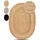 Naturfaser beige handgewebt aus 100 in rund und oval viele Größen