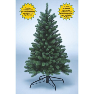 SCHAUMEX Künstlicher Weihnachtsbaum Künstlicher Weihnachtsbaum ohne LED Beleuchtung, Nordmanntanne, Ohne LED Beleuchtung, 85 cm, 120 cm, 150 cm, 180 cm, 210 cm, 240 cm grün 120 cm