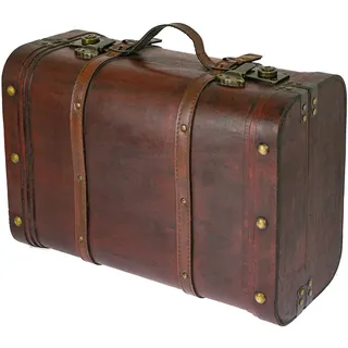 HMF Schatztruhe Peru 45 x 30,5 x 20 cm 20-tlg. braun