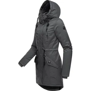 Ragwear Elsie Melange Schwarz 3XL
