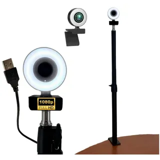 TronicXL Webcam Autofokus Schwarz