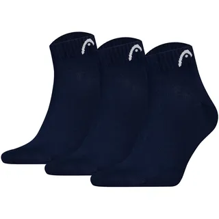 Head Sneakersocken 3er Pack Blau 43-46