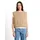 Kurzweste Beige/Braun L