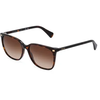 Ralph RA5293 Damen-Sonnenbrille Vollrand Quadratisch Acetat-Gestell, braun