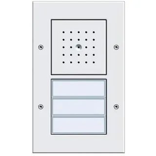 Gira Türstation AP 3fach 126766 weiß