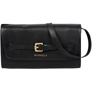 Burkely Umhängetasche Leder Black