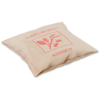 INDA-EXCLUSIV Baumwoll Körnerkissen Kirschkernkissen Wärmekissen Kältekissen Kälte + Wärmebehandlung Bezug waschbar 21x21cm