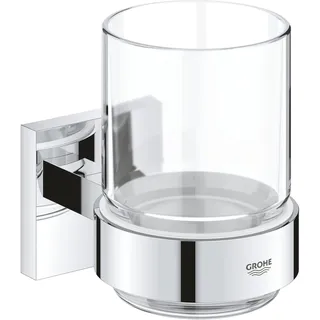 Grohe Zahnbürstenhalter Silber/Transparent