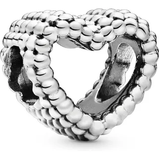 Pandora Offenes Metallperlen Herz Silber 797516