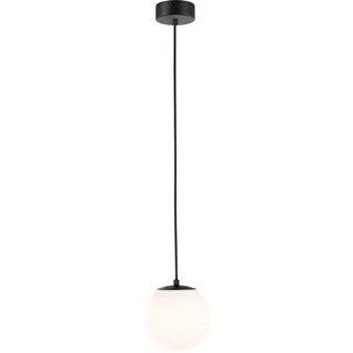 Paulmann Gove 1-flg. 17 cm rund schwarz matt/Satin