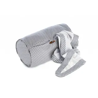 Theraline Stillkissen 149 cm Punkte Grau