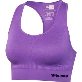 hummel, Sport-BH, hmlTIF SEAMLESS SPORTS TOP (XL), Violett, XL
