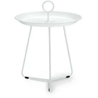 Houe Beistelltisch Ø 45 x 57,5 cm Weiß/Grau