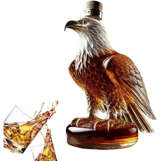 Adler Whiskey Flasche,Adler Flasche,Adler Whiskey Dekanter,Whiskey Eagle Decanter,Einzigartige Geschenk für Whiskey Liebhaber Vater,Ehemann Oder Freund Bar Dekoration Gläser (1PC)