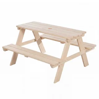 Roba Kinderspieltisch, Natur, Holz, massiv, 89x50x84.5 cm, Kinder- & Jugendzimmer, Kindermöbel, Kindersitzmöbel & -tische, Kinderstühle