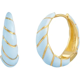 Glanzstücke München Creolen Set: GSM2043 gelbgold 925 20,6mm