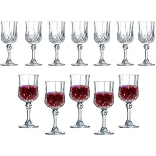 CYEER 12 Stück Likörgläser mit Stielm, Schnapsgläser 50ML, Cordial Gläser, Schnapsgläser mit Stiel, Sherry-Gläser für Party Festival Tequila Ouzo Vodka