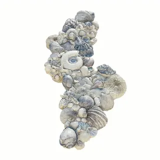 Mirabeau Dekoobjekt Deko-Muscheln Potnarvin grau/blau/lila blau|grau|lila