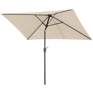Schneider Schirme Sonnenschirm  Bilbao ¦ creme ¦ Maße (cm): B: 210 H: 228 T: 130