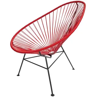 Acapulco Design - Acapulco Classic Chair, rot / schwarz