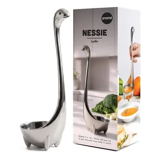 OTOTO The Original Nessie Edelstahl-Schöpfkelle – Suppenkelle, süße
