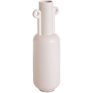 Vase Ibiza Porzellan Weiß