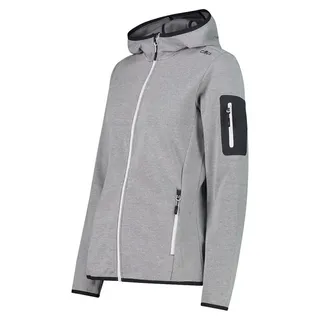 CMP Fleecejacke Bianco-Graffite 42