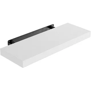 Omgoods – Weißes Wandregal, 40 cm breit, für verschiedene Räume - Weiß