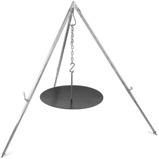 Petromax Feuerschale Hänge Feuerschale Stahl inkl. Dreibein mit Kette und Haken Ø 56 cm, (2-St), leicht und einfache Reinigung