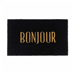 Giftcompany Bonjour 45 x 75 cm Schwarz