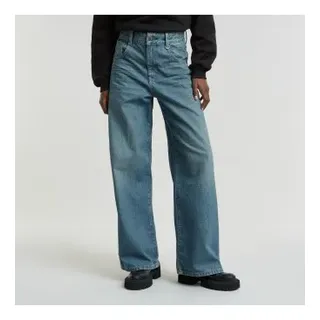 G-Star für Damen. D25286-D318-G832 Jeans Skater Hohe Lose blau (26/28), Lässig, Baumwolle, Denim
