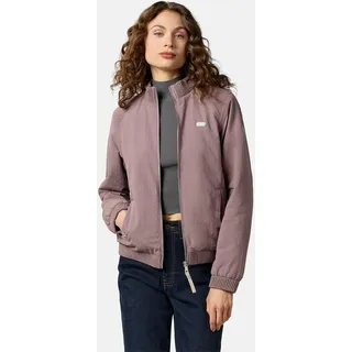 Ragwear Damen, leichte Übergangsjacke kurze Jacke im Bomberjacken-Style Chenna Summer YOUMODO mauve, Gr. L (40),