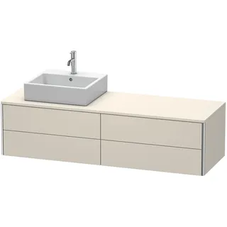 Duravit XSquare 160x54,8x40cm, 4 La, wd, Beck. li, Tau