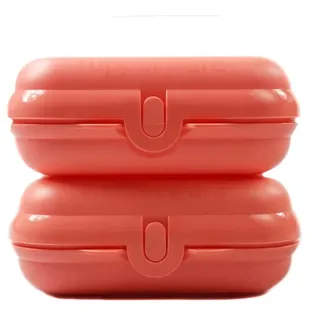 Tupperware to Go Twin lachs (2) Brotdose Behälter Lunchbox Twin klein Größe 2