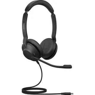 Jabra 23189-989-879 Headset & kabelgebundenes Headset A-Head Office USB Typ-C Schwarz - Schwarz