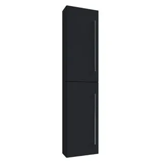 VCM Badinos 2 Hochschrank 33 x 22 x 150 cm Schwarz Holz